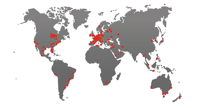 OSPI network card: Octanorm Service Partner International. adEXPO has been a member of the OSPI network since 1996. Discover the different countries where you can exhibit with complete peace of mind.