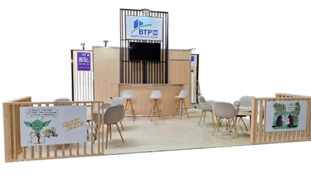 Stand en bois FRB - HABITAT ET BOIS à Epinal