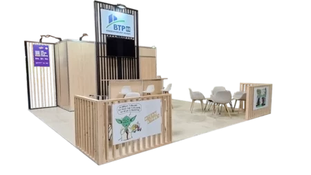 FRB stand at HABITAT ET BOIS trade show in Epinal